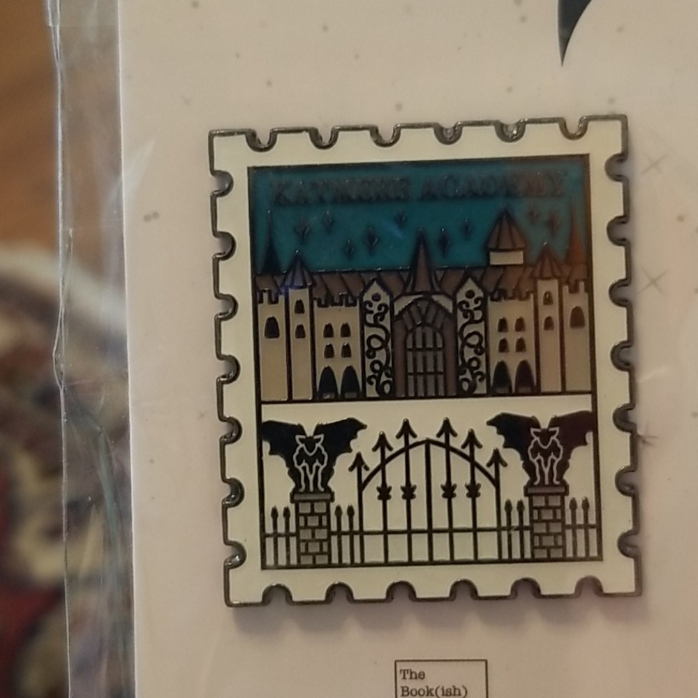 Bookish Box Katmere Academy pin